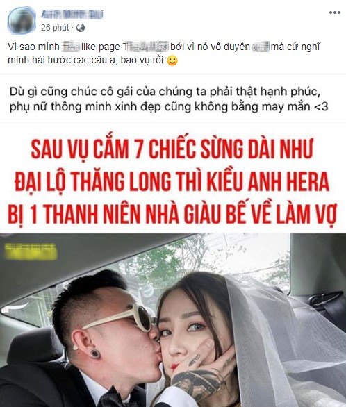 Cộng đồng mạng phẫn nộ vì fanpage có tiếng ở Việt Nam bới móc thiếu văn hóa ngày Kiều Anh Hera lên xe hoa - Ảnh 4.