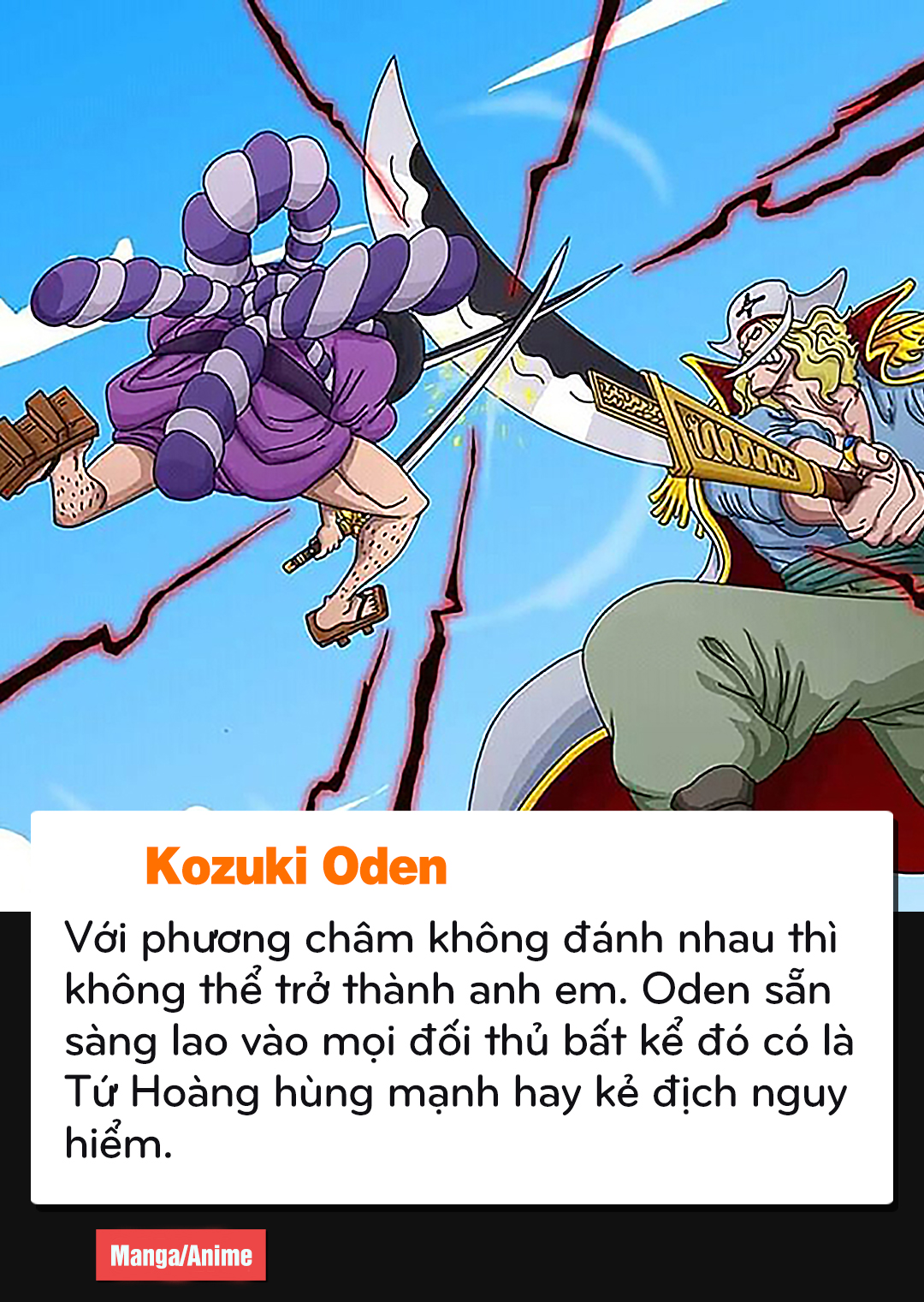 Oden với Luffy, những điểm tương đồng của 2 “Thánh Trẩu” nhất One Piece