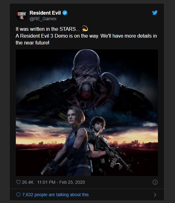 Bom tấn Resident Evil 3 Remake chuẩn bị ra mắt bản demo hoàn toàn miễn phí vào cuối tuần này - Ảnh 2.