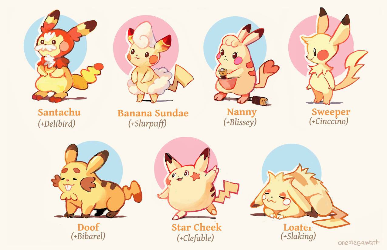Xem loạt tranh Pokemon được nhân giống chéo loài siêu lạ mắt khiến fan ...