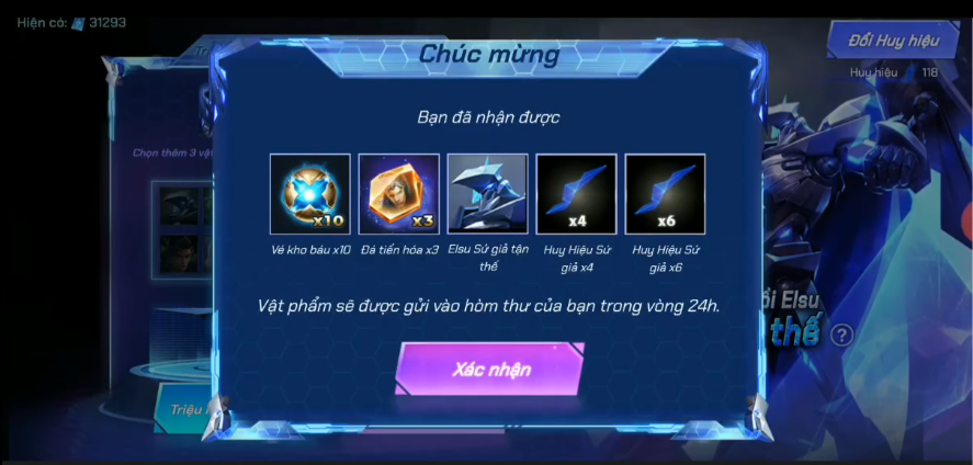 Liên Quân Mobile: Game thủ chi tiền triệu cho Elsu Sứ Giả, đua tranh Top 1 Skin toàn server - Ảnh 4.