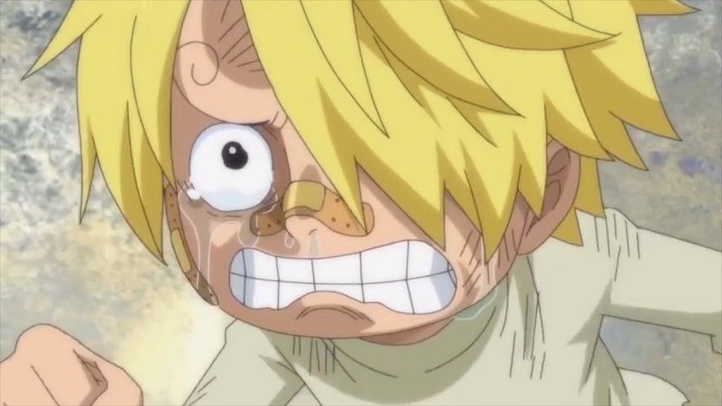 Bánh kem sinh nhật vẽ nhân vật hoạt hình Luffy gắn sao nhỏ màu vàng đẹp mắt   Bánh Kem Ngộ Nghĩnh