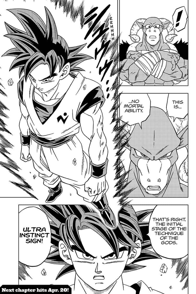 Dragon Ball Super Chap 58: Goku Làm Chủ Được Bản Năng Vô Cực, Tuyên Chiến  Sẽ 