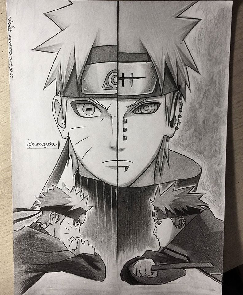 Loạt fan art Naruto toát lên vẻ ma mị đầy cuốn hút khiến người xem ...