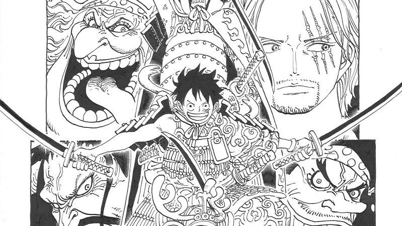 Bạn có yêu thích Shanks hoặc Blackbeard trong series One Piece không? Cùng xem bức tranh trang bìa One Piece với những hình ảnh đầy mê hoặc của hai nhân vật này, cùng với các nhân vật khác trong series. Hãy cùng đắm chìm trong thế giới One Piece đầy phiêu lưu!