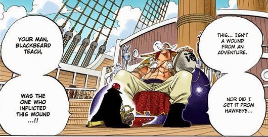 One Piece: Blackbeard đã làm tổn thương Shanks như thế nào và bằng thứ gì? Câu trả lời đã có rồi đây - Ảnh 2.