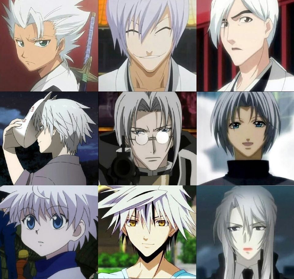 Hơn 48 ảnh về nhân vật anime nam tóc trắng  daotaoneceduvn