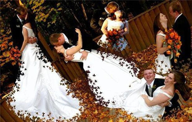Những thảm họa photoshop ảnh cưới vừa nhìn đã cười không nhặt được mồm - Ảnh 3.