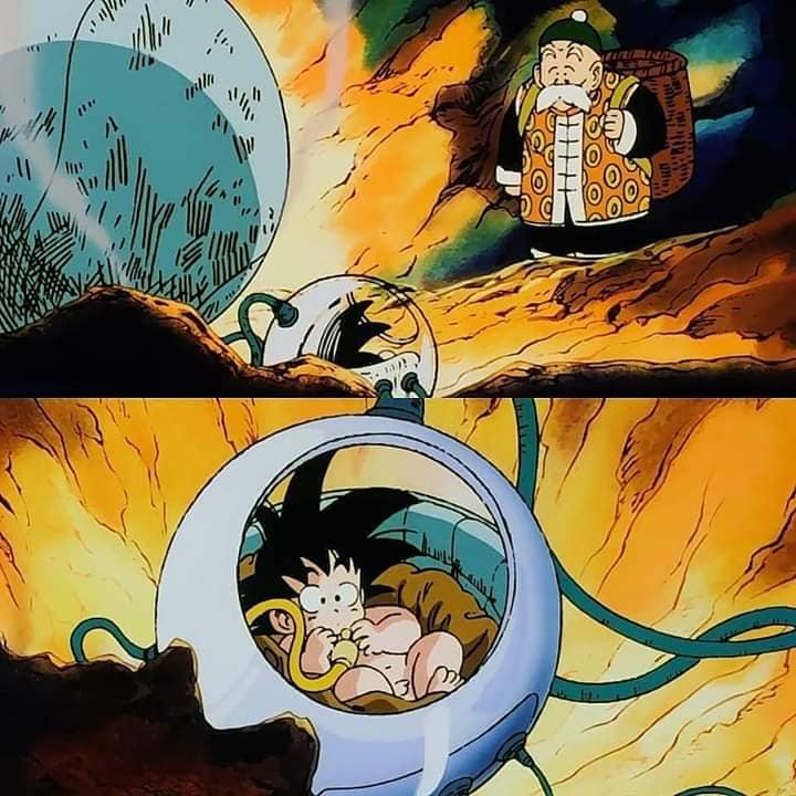 Dragon Ball: Xúc Động Khi Nhìn Lại Khoảnh Khắc Goku Được Ông Nội Gohan Chăm  Sóc Lúc Nhỏ