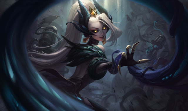 LMHT: Loạt trang phục Tiên Hắc Ám đẹp ma mị được hé lộ - Zyra có skin Hàng Hiệu, Morgana khiến bao con tim chết lặng - Ảnh 30.