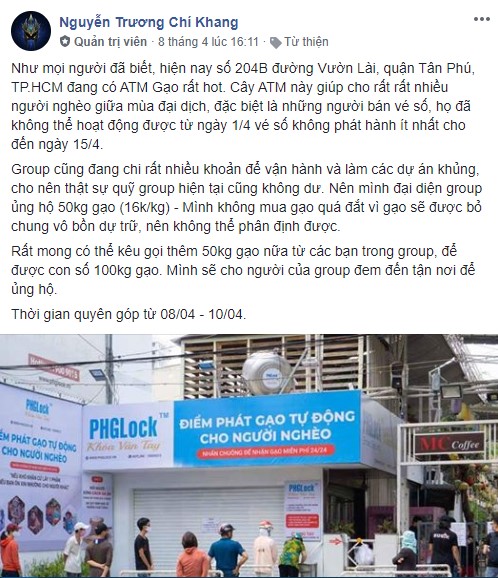 Ấm lòng: Một group cộng đồng LMHT quyên góp thành công 1,5 tấn gạo hỗ trợ đồng bào có thu nhập thấp trong mùa dịch - Ảnh 2.