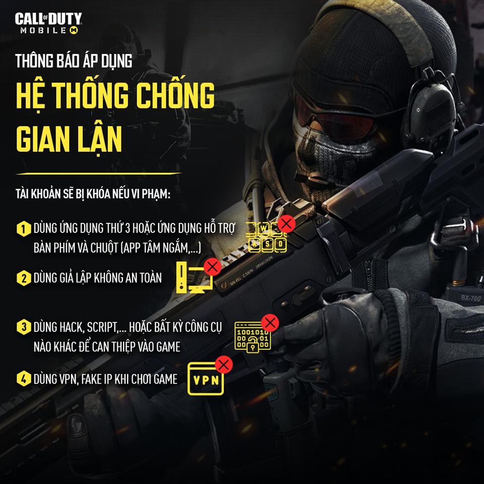 Đây là phản ứng game thủ khi biết các biện pháp chống hack của Call of ...