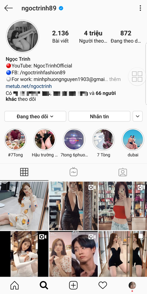 Ngọc Trinh trở thành nghệ sĩ thứ 3 của Vbiz cán mốc 4 triệu follower Instagram, hứa tặng quà đặc biệt cho fan ăn mừng - Ảnh 1.