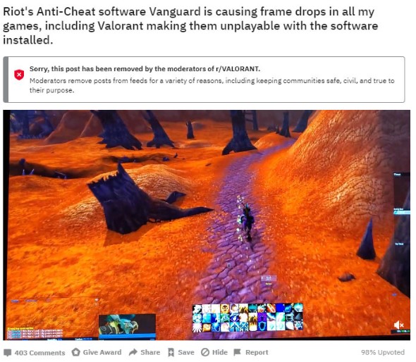 Hệ thống anti-cheat của VALORANT bị phát giác chiếm quyền Admin PC, làm tụt FPS game khác, Riot trở thành kẻ phản diện - Ảnh 4.