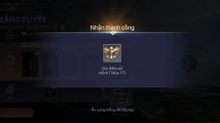 Liên Quân Mobile: Game thủ tận dụng lỗi Vòng quay Sứ Mệnh để nhận skin bậc S, SS siêu dễ - Ảnh 2. Liên Quân Mobile: Game thủ tận dụng lỗi Vòng quay Sứ Mệnh để nhận skin bậc S, SS siêu dễ - Ảnh 2.