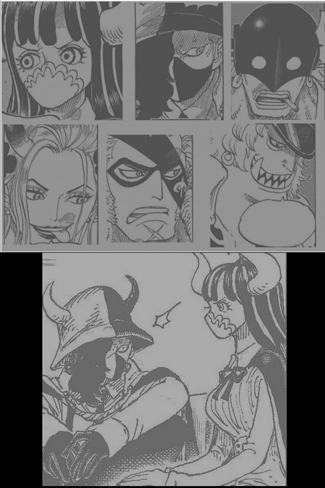 One Piece chap 978: Ngoài con trai, 2 thành viên nữ trong Flying Six có thể là con gái của Kaido và Big Mom? - Ảnh 1.