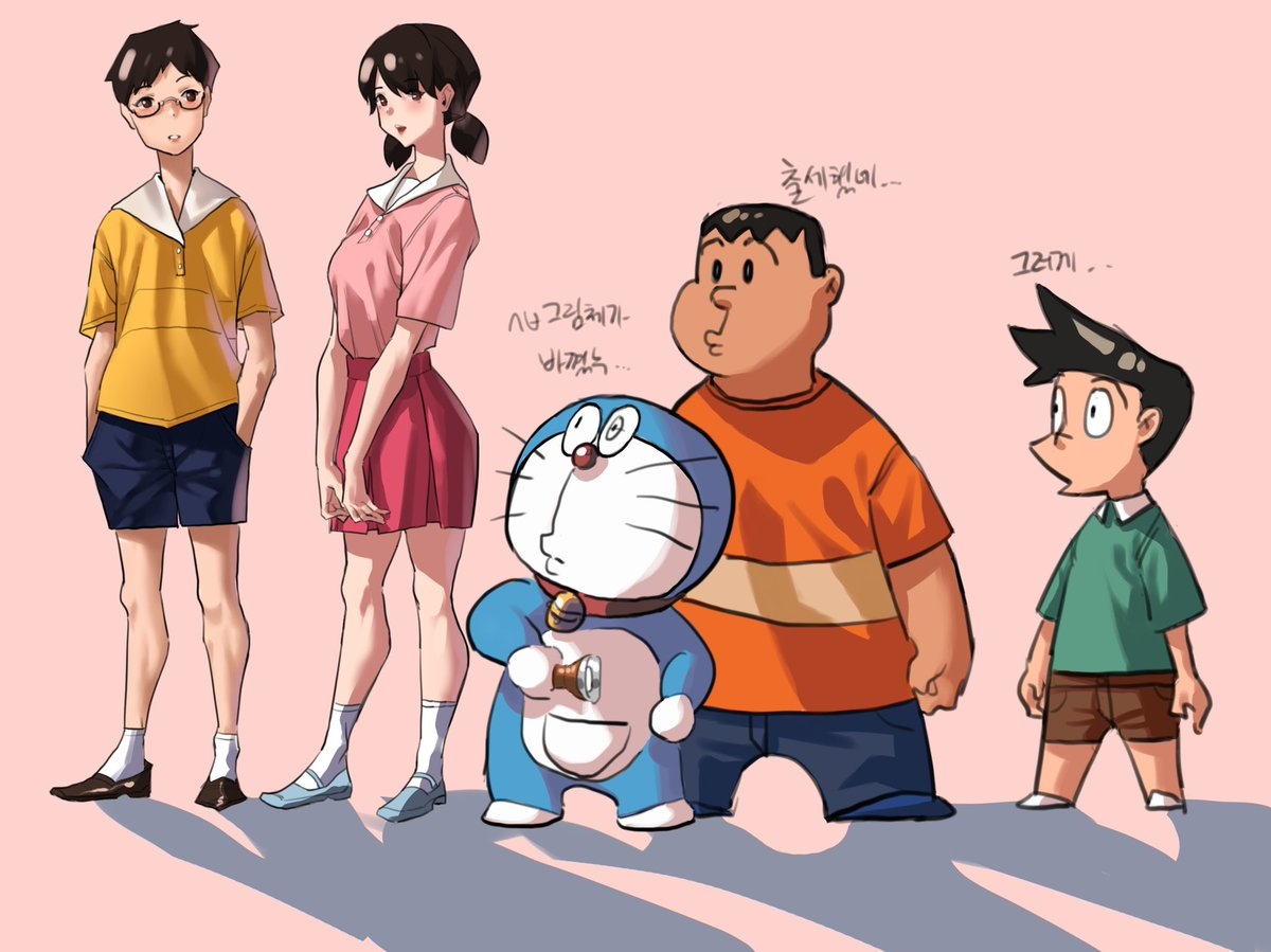Hướng dẫn vẽ Hình vẽ anime doraemon siêu dễ thương