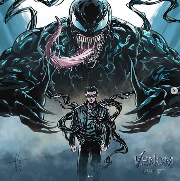 Ngắm fan art Venom theo phong cách kinh dị, đáng sợ nhưng cũng vô cùng đã mắt - Ảnh 24.