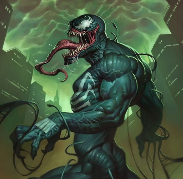 Ngắm fan art Venom theo phong cách kinh dị, đáng sợ nhưng cũng vô cùng đã mắt - Ảnh 26.
