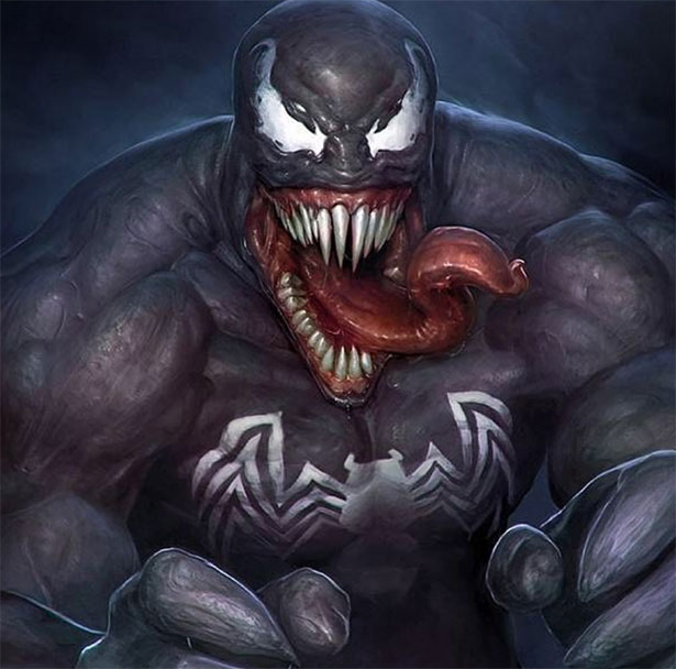Ngắm fan art Venom theo phong cách kinh dị, đáng sợ nhưng cũng vô cùng đã mắt - Ảnh 27.