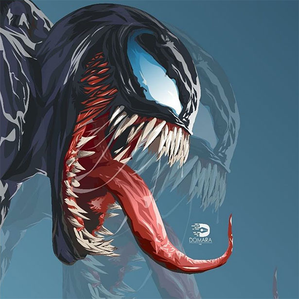 Ngắm fan art Venom theo phong cách kinh dị, đáng sợ nhưng cũng vô cùng đã mắt - Ảnh 28.