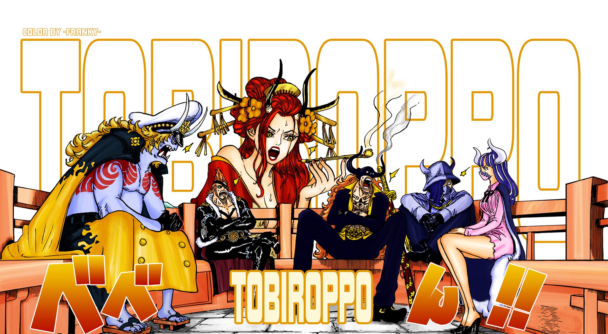 Spoiler One Piece 979 Con Trai Kaido được Tiết Lộ Kĩ Hơn Flying Six Muốn đối đầu Với Bộ Ba Tam Tai để Tranh Gianh Vị Tri