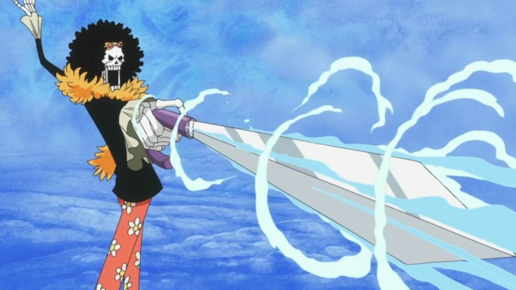 One Piece: Thành quả sau 2 năm tập luyện, Brook 