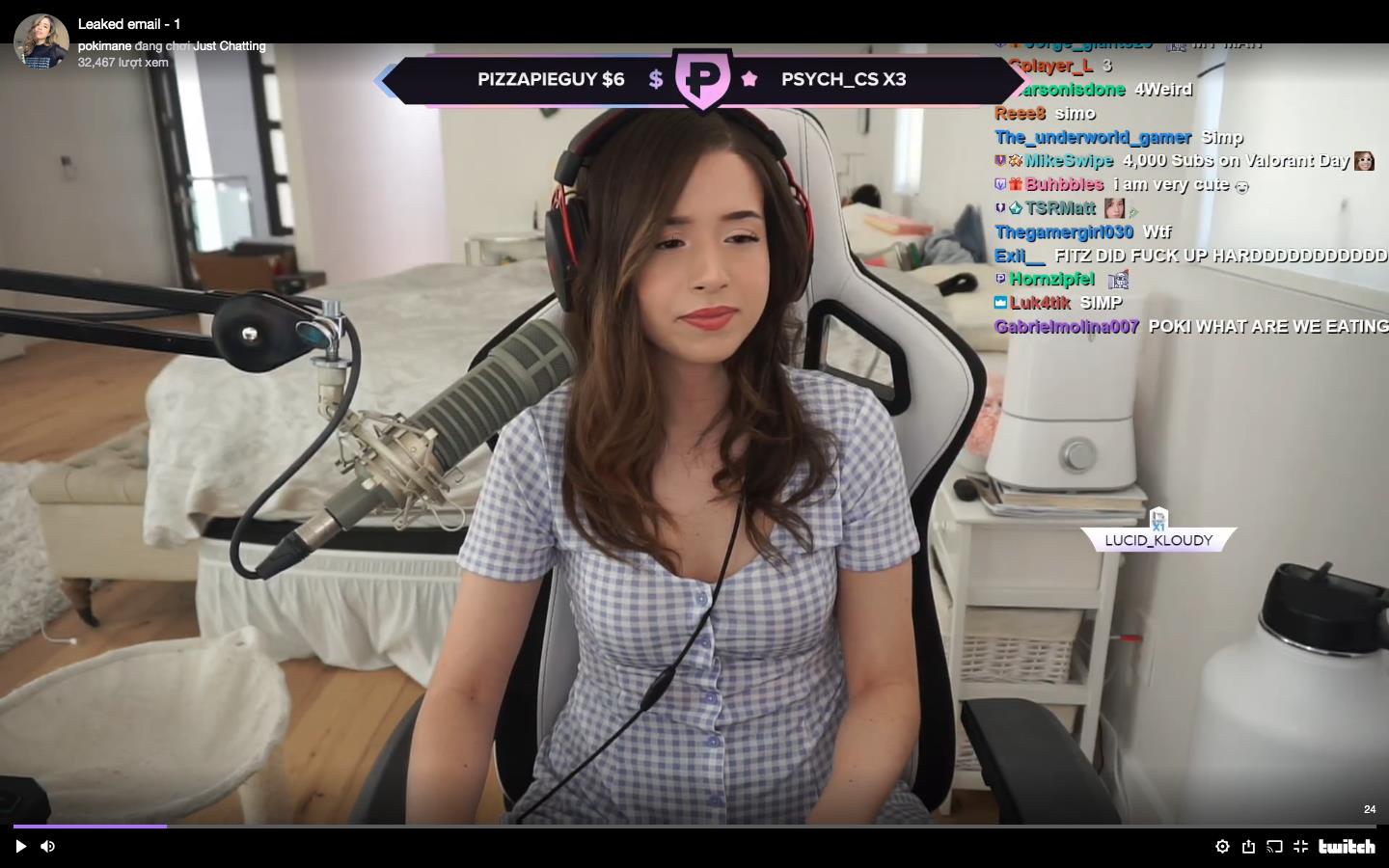 pokimane thong