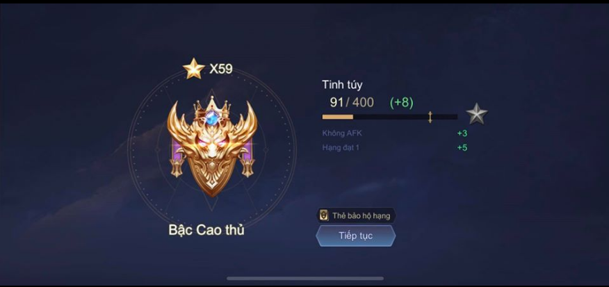 Liên Quân Mobile: Tencent công bố 2 điều kiện để không mất Sao khi thua Rank, game thủ cần lưu ý - Ảnh 2. Liên Quân Mobile: Tencent công bố 2 điều kiện để không mất Sao khi thua Rank, game thủ cần lưu ý - Ảnh 2.