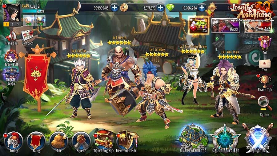 300 thần tướng, 1500 kỹ năng, 4 hệ Nguyên Tố và hàng loạt hiệu ứng đặc biệt: Loạn Thế Anh Hùng 3Q không dành cho những tay mơ! - Ảnh 2. 300 thần tướng, 1500 kỹ năng, 4 hệ Nguyên Tố và hàng loạt hiệu ứng đặc biệt: Loạn Thế Anh Hùng 3Q không dành cho những tay mơ! - Ảnh 2.