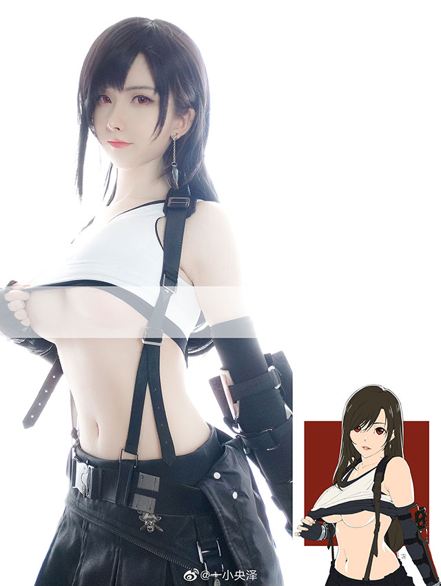 Nóng mắt với bộ ảnh cosplay Tifa ngực còn... to hơn bản gốc - Ảnh 11.
