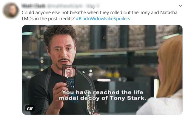 Cạn lời với những thánh chém spoil Black Widow: Goá phụ đen có bầu Tom Holland, Tony Stark đội mồ sống lại? - Ảnh 15.