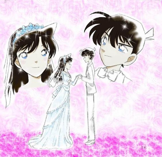 Thám Tử Lừng Danh Conan: Shinichi và Ran xứng lứa vừa đôi trong loạt ảnh cô dâu chú rể mặn mòi - Ảnh 4.