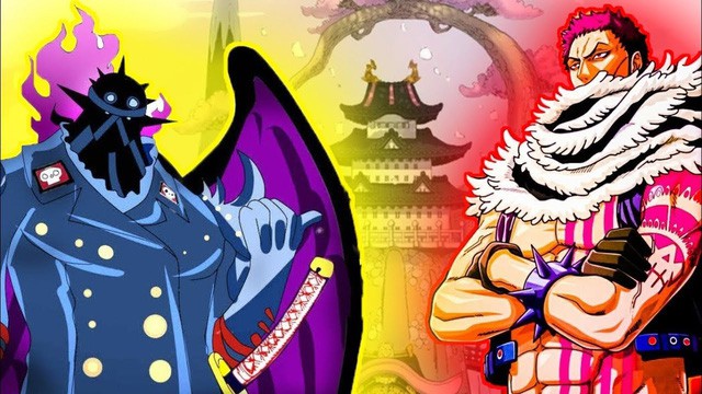 Big Mom và Katakuri - hai thành viên nổi tiếng của băng hải tặc Charlotte trong truyện One Piece. Những bức ảnh được chụp với sự xuất hiện của họ sẽ khiến bạn cảm thấy như đang ở trong thế giới One Piece.
