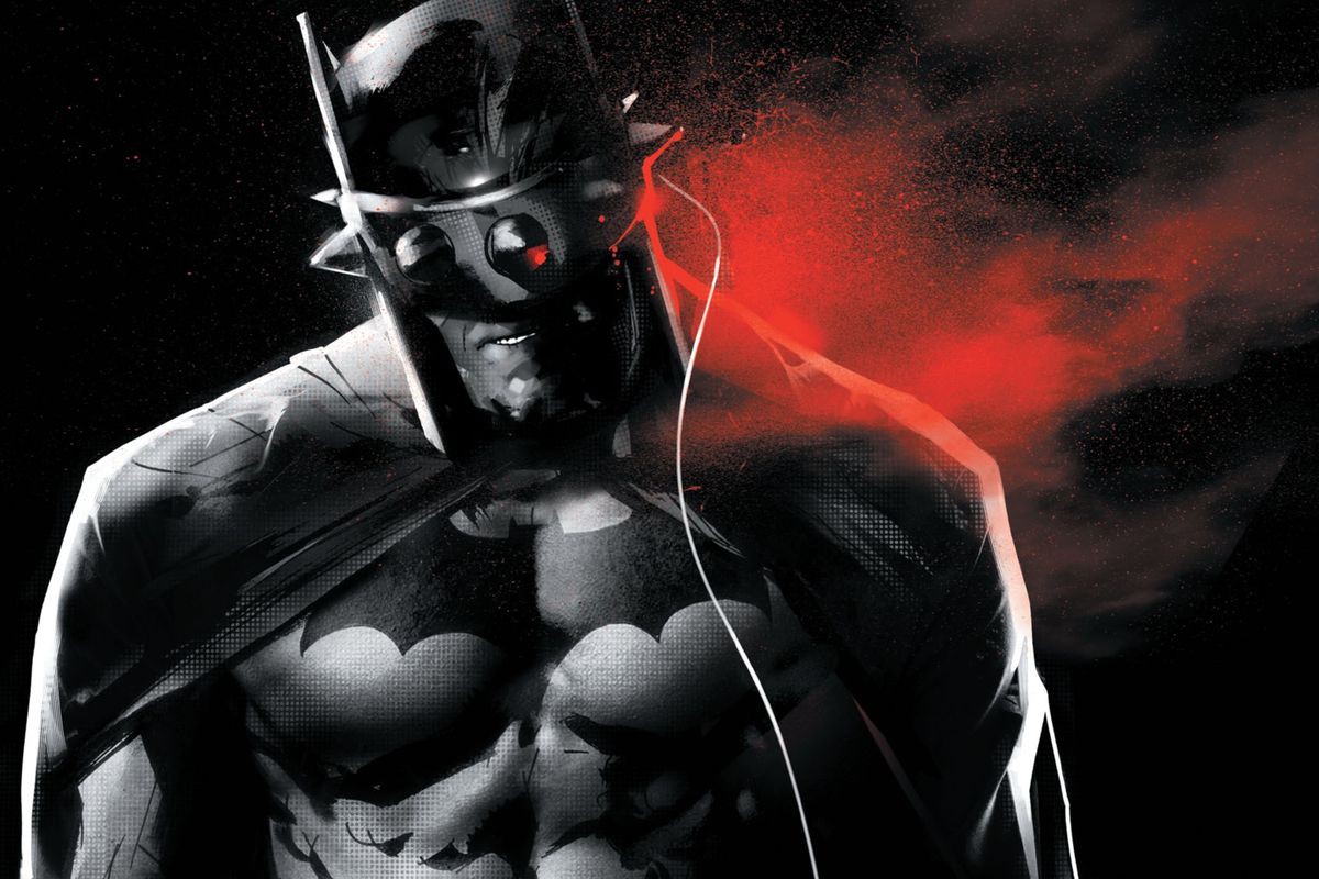 Batman Who Laughs sẽ tìm cách chiếm lấy quyền năng Dr. Manhattan của Flash