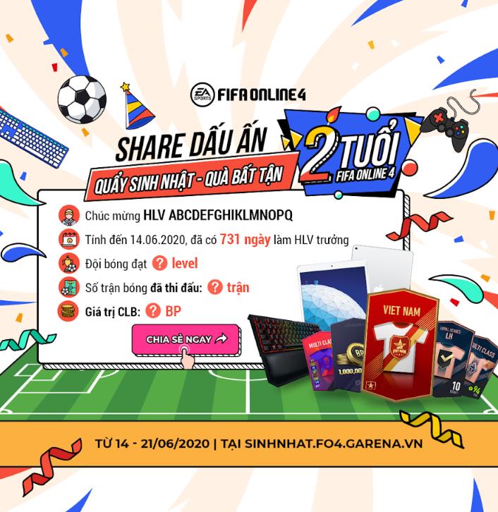 FIFA Online 4 Việt Nam  SINH NHẬT 3 TUỔI FIFA ONLINE 4 BIRTHDAY FEST  MỪNG LÊN BA  CÀNG ĐÁ CÀNG ĐÃ CHUẨN BỊ MỞ CỬA VỚI VÔ SỐ QUÀ TẶNG