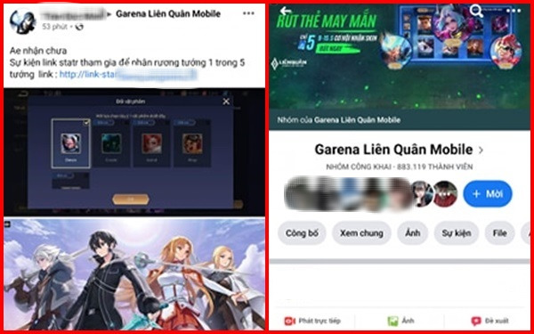 Liên Quân Mobile: Admin duyệt bài không cẩn thận để lọt link website lừa đảo, bị vô số game thủ ném đá - Ảnh 2.