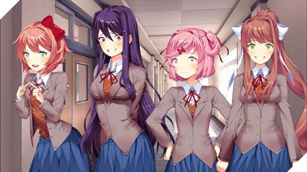 Doki Doki Literature Club: Game hẹn hò tràn ngập yếu tố ghê rợn, ám ảnh tột cùng đội lốt Anime dễ thương - Ảnh 2.