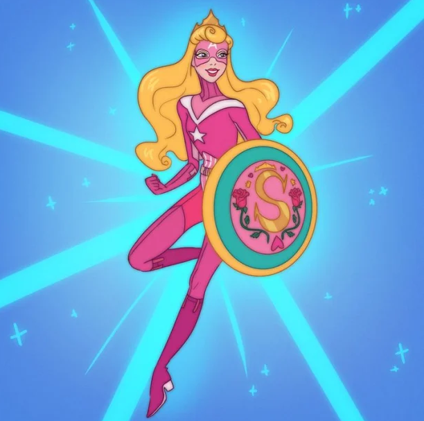 Không còn bánh bèo các công chúa Disney hô biến cực ngầu khi biến thành các siêu anh hùng Marvel và DC - Ảnh 10.
