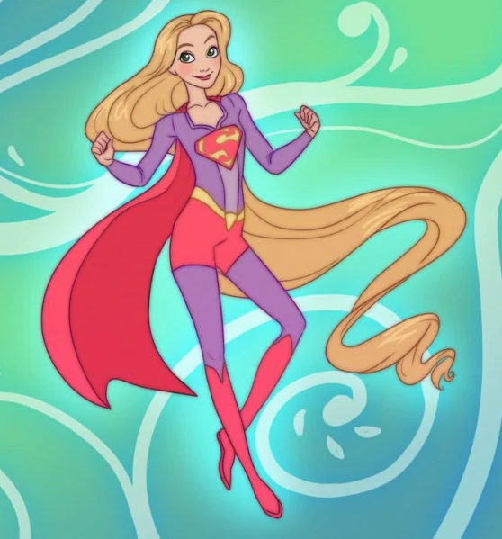 Không còn bánh bèo các công chúa Disney hô biến cực ngầu khi biến thành các siêu anh hùng Marvel và DC - Ảnh 14.