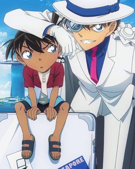 Cả 2 đều có cùng một kẻ thù là Tổ chức Áo Đen