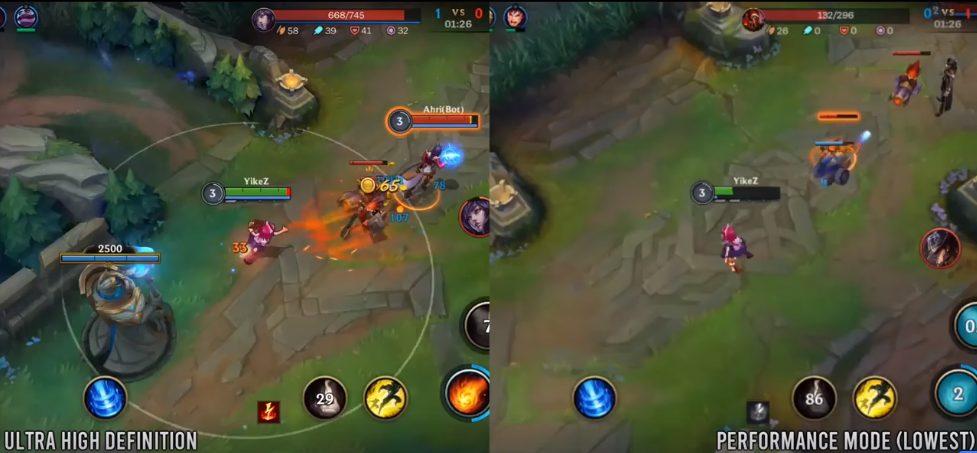 Sự khác biệt quá lớn giữa hình ảnh Ultra high Graphic của LMHT: Tốc Chiến với phần còn lại, đẹp ngỡ ngàng không khác gì PC - Ảnh 5. Sự khác biệt quá lớn giữa hình ảnh Ultra high Graphic của LMHT: Tốc Chiến với phần còn lại, đẹp ngỡ ngàng không khác gì PC - Ảnh 5.