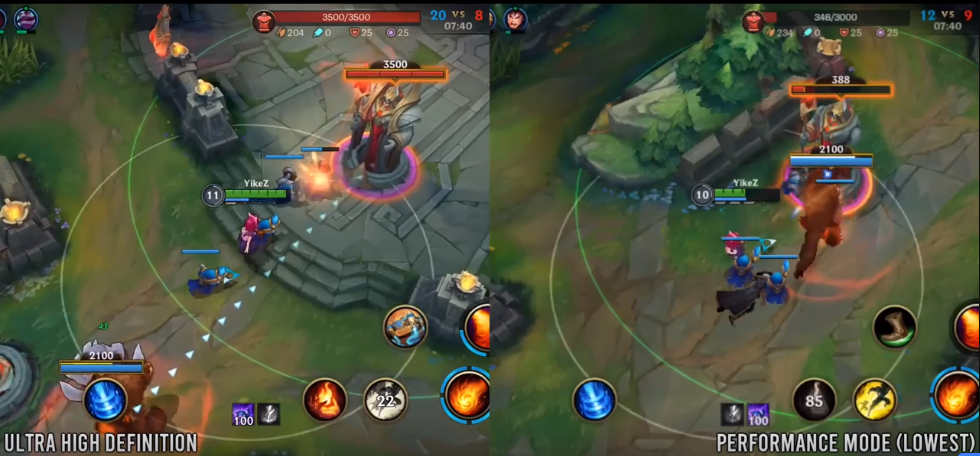 Sự khác biệt quá lớn giữa hình ảnh Ultra high Graphic của LMHT: Tốc Chiến với phần còn lại, đẹp ngỡ ngàng không khác gì PC - Ảnh 7. Sự khác biệt quá lớn giữa hình ảnh Ultra high Graphic của LMHT: Tốc Chiến với phần còn lại, đẹp ngỡ ngàng không khác gì PC - Ảnh 7.