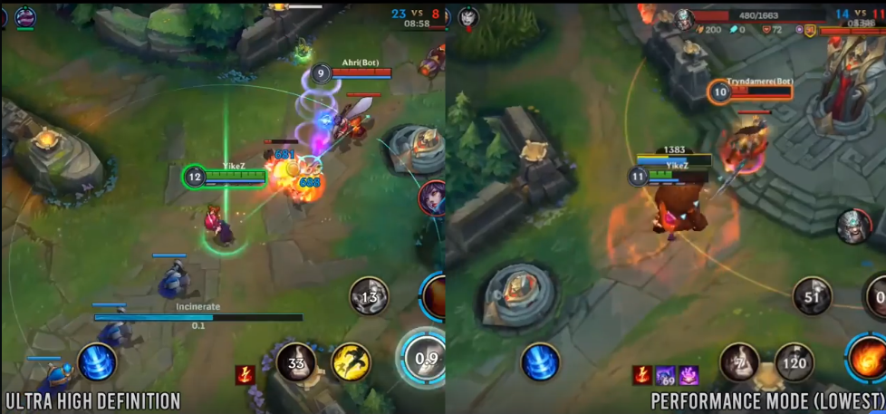 Sự khác biệt quá lớn giữa hình ảnh Ultra high Graphic của LMHT: Tốc Chiến với phần còn lại, đẹp ngỡ ngàng không khác gì PC - Ảnh 9. Sự khác biệt quá lớn giữa hình ảnh Ultra high Graphic của LMHT: Tốc Chiến với phần còn lại, đẹp ngỡ ngàng không khác gì PC - Ảnh 9.