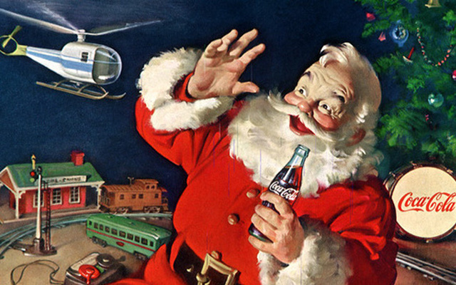Bí mật bất ngờ: Chính Coca-Cola một tay dựng nên hình tượng ông già Noel bụng phệ, râu trắng khoác áo đỏ huyền thoại của dịp giáng sinh - Ảnh 2.