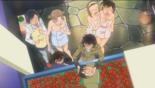 Cứ mỗi lần Ran và Conan tắm chung với nhau, những điều này vô tình lại xảy ra - Ảnh 7.