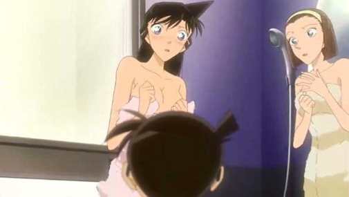 Cứ mỗi lần Ran và Conan tắm chung với nhau, những điều này vô tình lại xảy ra - Ảnh 5.