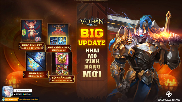 Tải game 2 giây nhận ngay Free Vip: Vệ Thần Mobile phiên bản Big Update chính thức ra mắt, tặng 300 Giftcode và cực nhiều ưu đãi ingame - Ảnh 4.