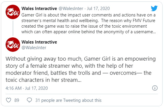 Trailer Gamer Girl bị game thủ chỉ trích thậm tệ buộc nhà phát triển phải xóa hết mọi thứ - Ảnh 2.