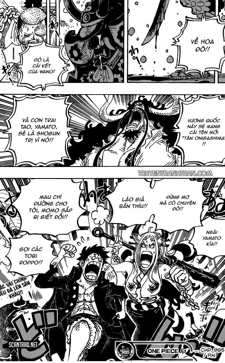One Piece chapter 986: Điều gì đã xảy ra trong chapter mới khiến biên tập viên bật khóc vì quá cảm động? - Ảnh 4.